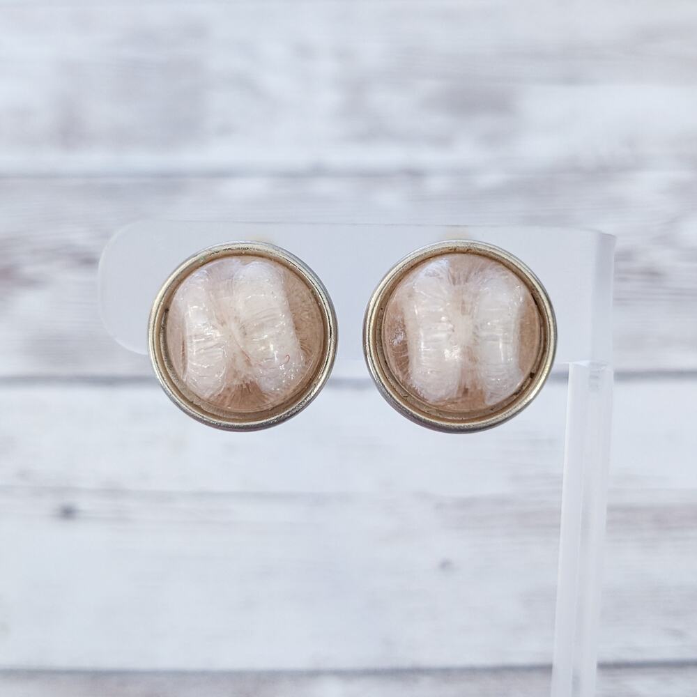 Vintage Lisner Clip On Earrings - Unusual